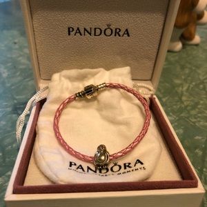 Pink pandora bracelet
